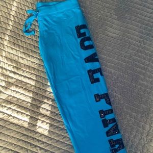 LOVE PINK Victoria’s Secret VS Sweatpants Joggers Glitter Dog ✨ LIMITED EDITION
